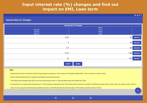 ดาวน์โหลด Financial Calculator India Pro ล่าสุด – เครื่องมือคำนวณการเงินครบวงจร - Screenshot 19