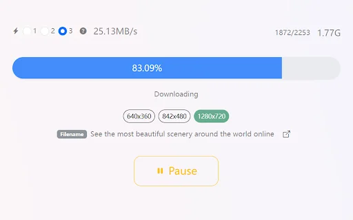 ดาวน์โหลด Video Downloader – MPMux ฟรี – โปรแกรมโหลดวิดีโอที่ดีที่สุด - Screenshot 2