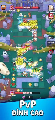 ดาวน์โหลด Quái Thú Phòng Thủ ล่าสุด – เกมป้องกันฐานรวมร่างฟรี - Screenshot 3