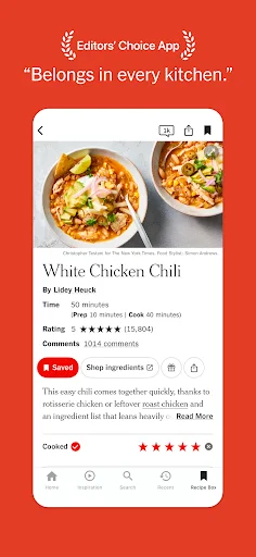 ดาวน์โหลด NYT Cooking: Quick Tasty Meals ล่าสุด – สูตรอาหารระดับพรีเมียม - Screenshot 2