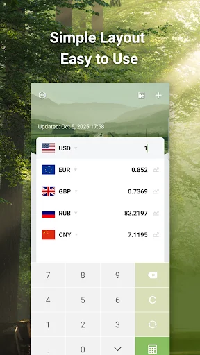 ดาวน์โหลด Currency Converter ล่าสุด – แปลงสกุลเงินทั่วโลกฟรี - Screenshot 1