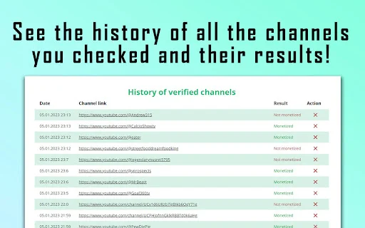 Check Monetization: ตรวจสอบสถานะ YouTube ง่ายๆ ในคลิกเดียว - Screenshot 3