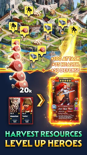 Empires & Puzzles: Match-3 RPG ดาวน์โหลดเกมวางแผนยอดฮิตล่าสุด - Screenshot 4