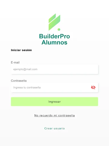 ดาวน์โหลด BuilderPro Alumnos ล่าสุด – ฝึกอบรมมืออาชีพได้ทุกที่ ฟรี - Screenshot 5