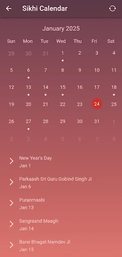 ดาวน์โหลด MySikhi: Nitnem Gutka & Calendar ล่าสุด – แอปสวดมนต์ฟรี - Screenshot 6
