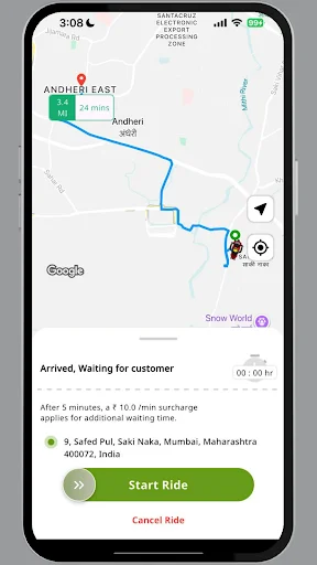 ดาวน์โหลด Traker – Partners Driver App ล่าสุด – จัดการงานขับขี่และรับออเดอร์ฟรี - Screenshot 5