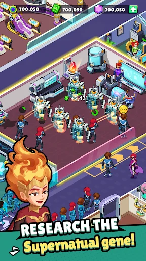 ดาวน์โหลด Idle Superpower School ล่าสุด – เกมบริหารโรงเรียนฮีโร่สุดมันส์ - Screenshot 3