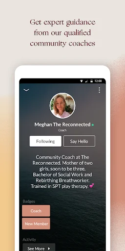 ดาวน์โหลด The Reconnected แอปพลิเคชันฝึกหายใจและพัฒนาการเลี้ยงลูกล่าสุด - Screenshot 3