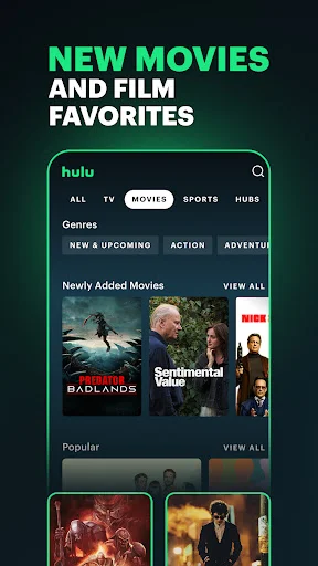 ดาวน์โหลด Hulu เวอร์ชันล่าสุด – รับชมซีรีส์และรายการสดแบบจุใจ - Screenshot 3