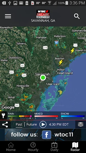 ดาวน์โหลด WTOC First Alert Radar ล่าสุด – พยากรณ์อากาศแม่นยำฟรี - Screenshot 4