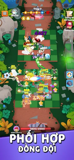 ดาวน์โหลด Quái Thú Phòng Thủ ล่าสุด – เกมป้องกันฐานรวมร่างฟรี - Screenshot 5