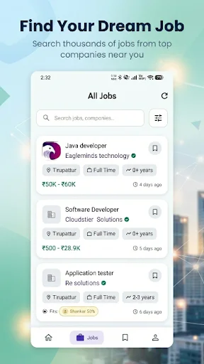 ดาวน์โหลด Tamilanjobs for Tamilnadu ล่าสุด – หางานเอกชนในทมิฬนาฑูฟรี - Screenshot 2