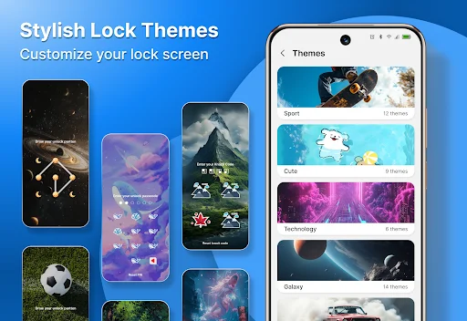 ดาวน์โหลด App Lock & Fingerprint Lock ล่าสุด – ล็อกแอปด้วยลายนิ้วมือฟรี - Screenshot 5